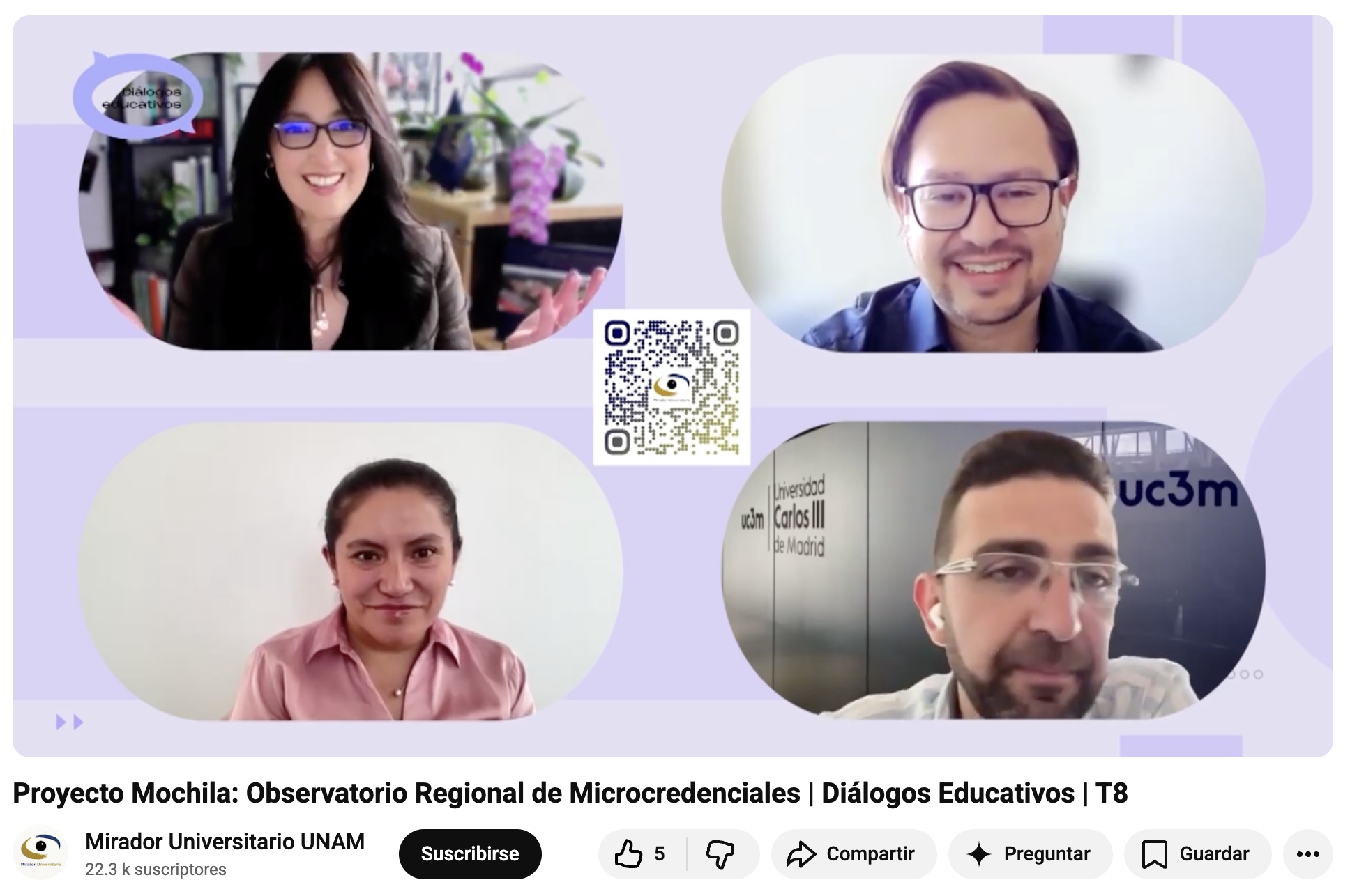 Proyecto MOCHILA participa en diálogo regional sobre el Observatorio de Microcredenciales